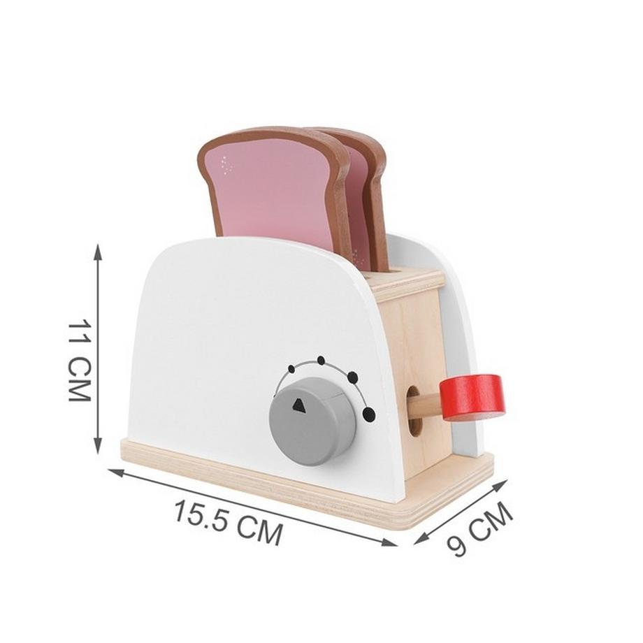 Kruzzel  Grille-pain jouet en bois 22435 
