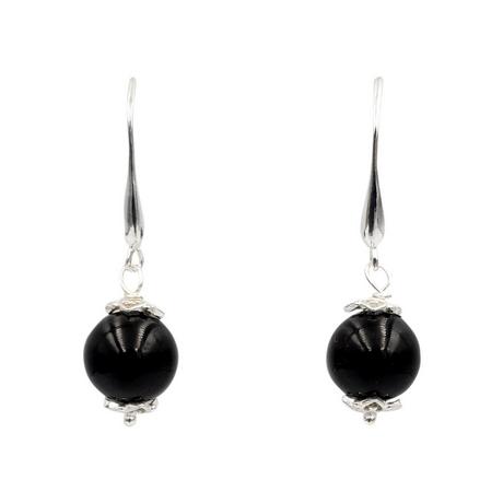 HEBE JEWELS  Schwarze Turmalin Ohrringe 