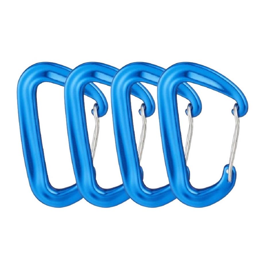 Aluminium-Karabiner, 4er-Set