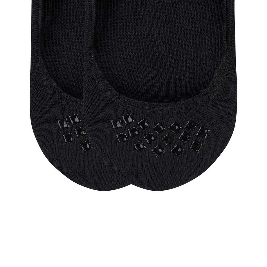 Burlington Everyday Invisible Anti Rutsch Fersensocken 4er Pack  