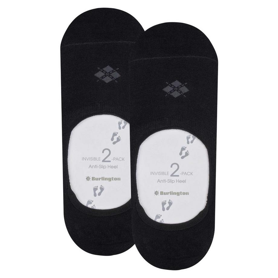 Burlington Everyday Invisible Anti Rutsch Fersensocken 4er Pack  