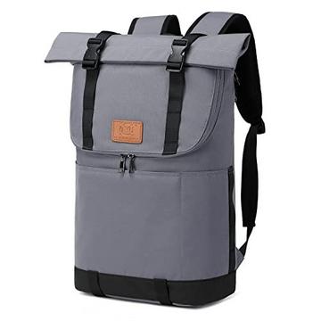 Rucksack Groß Laptop Rucksack 15.6 Zoll Rolltop Rucksäcke Wasserdicht Daypacks Handgepäck Flugzeug,