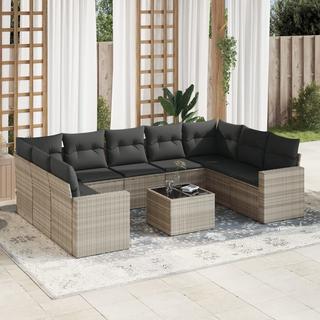 VidaXL Garten sofagarnitur poly-rattan  