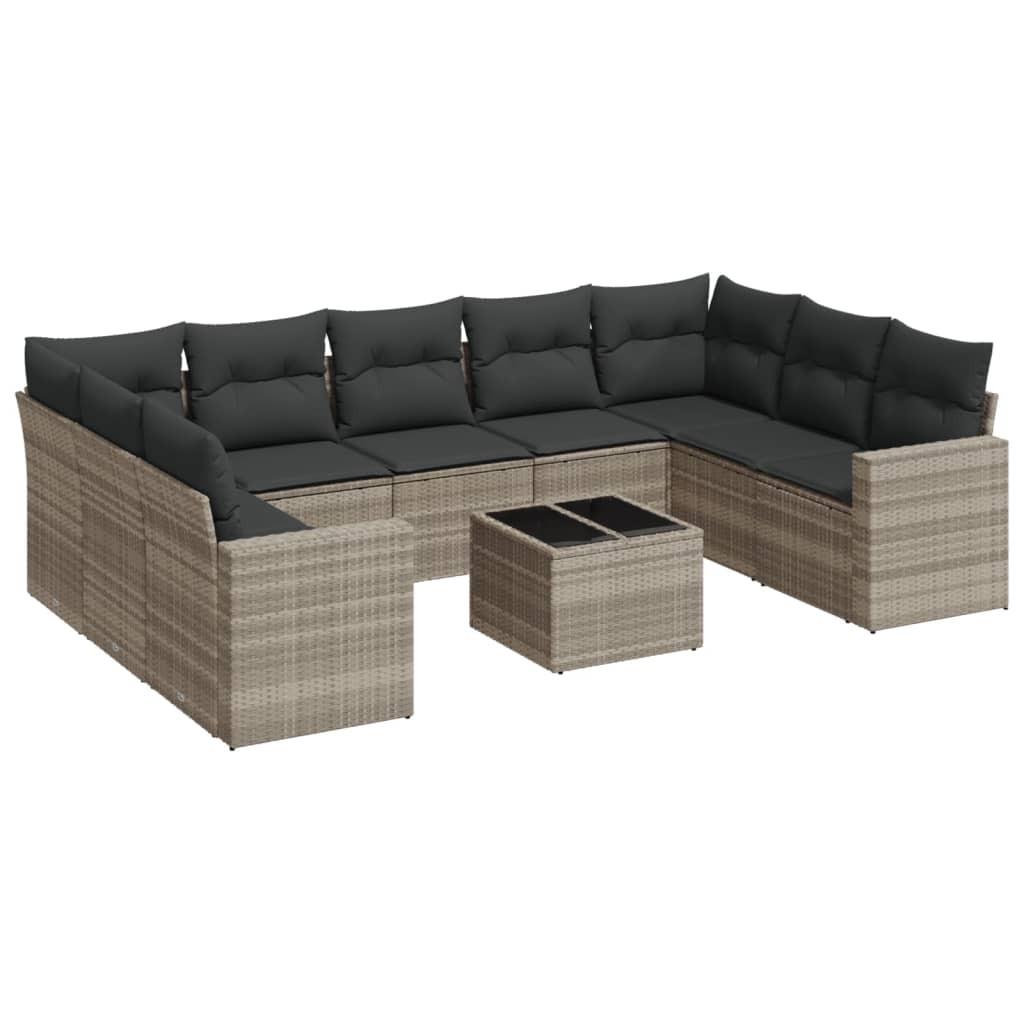 VidaXL Garten sofagarnitur poly-rattan  