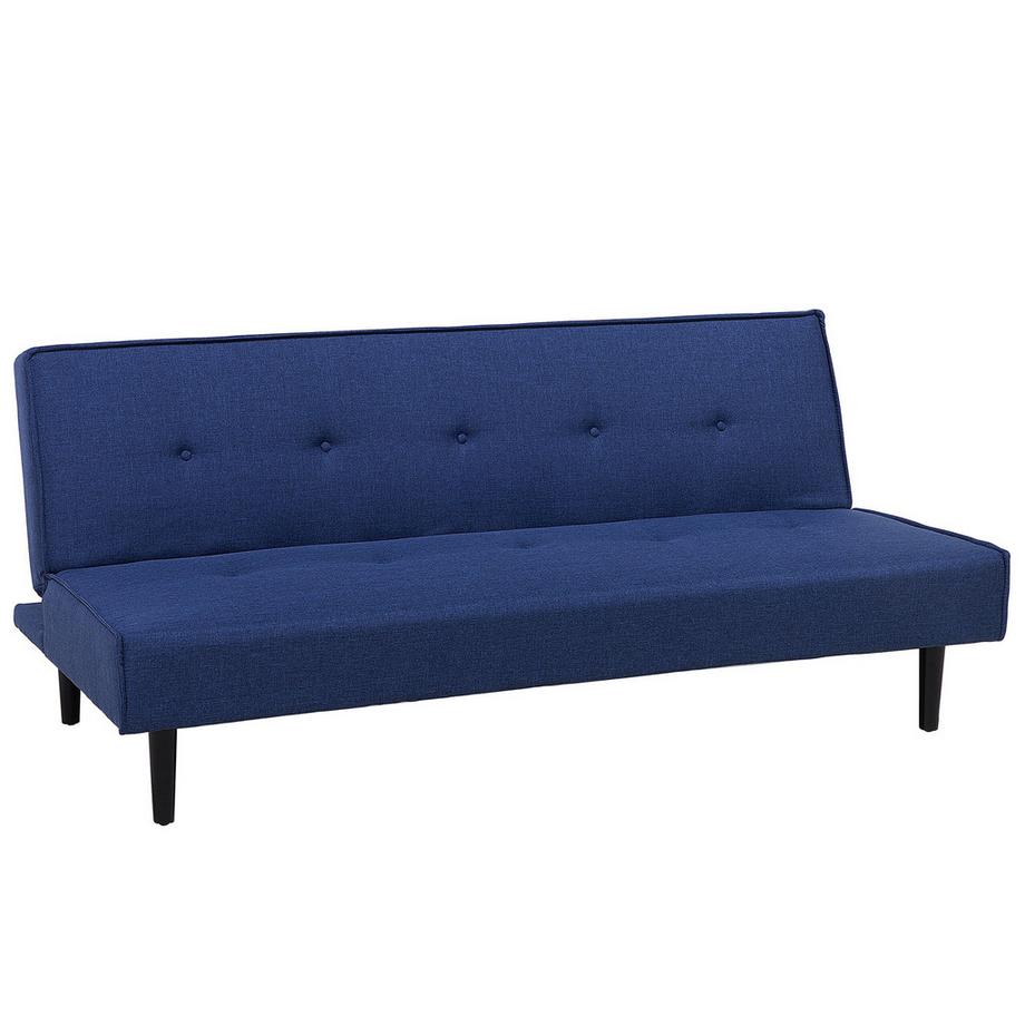 Beliani Divano letto en Tessuto Retrò VISBY  