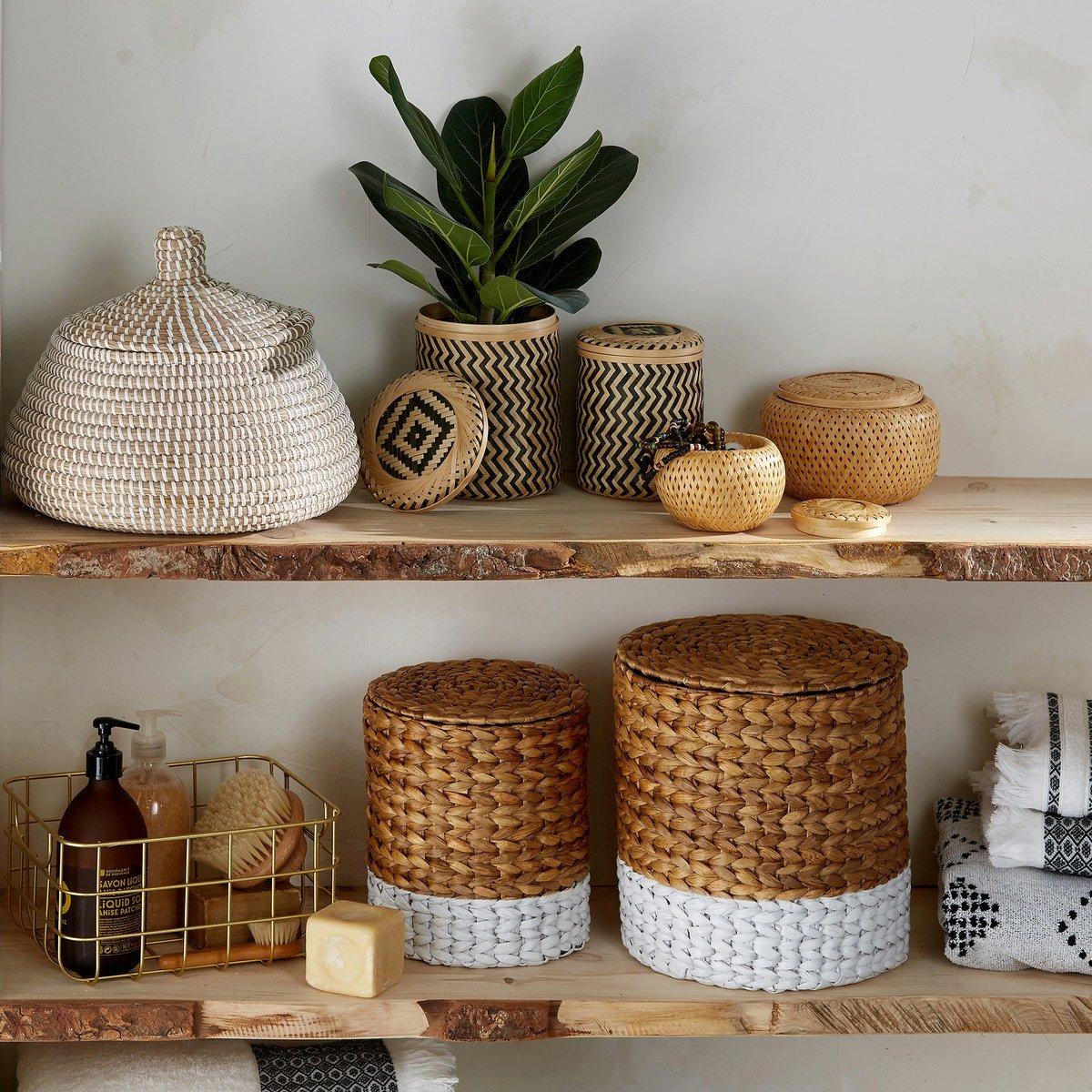 La Redoute Intérieurs Panier à couvercle  