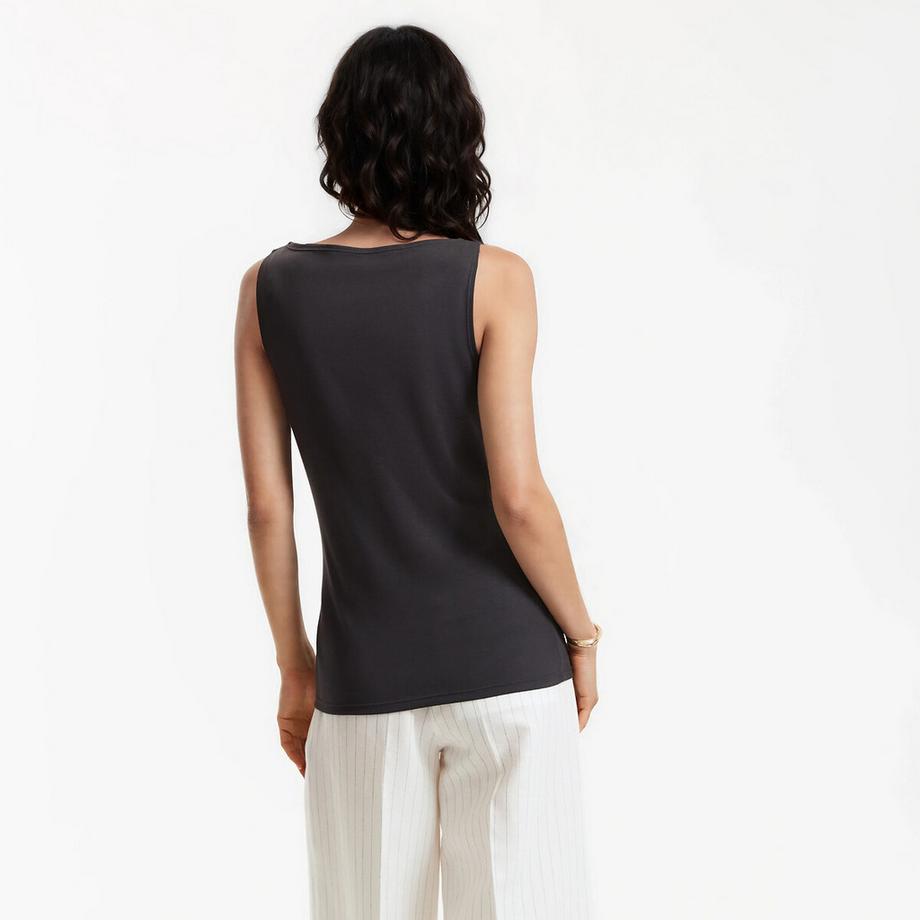La Redoute Collections Tank Top U-Boot Ausschnitt  