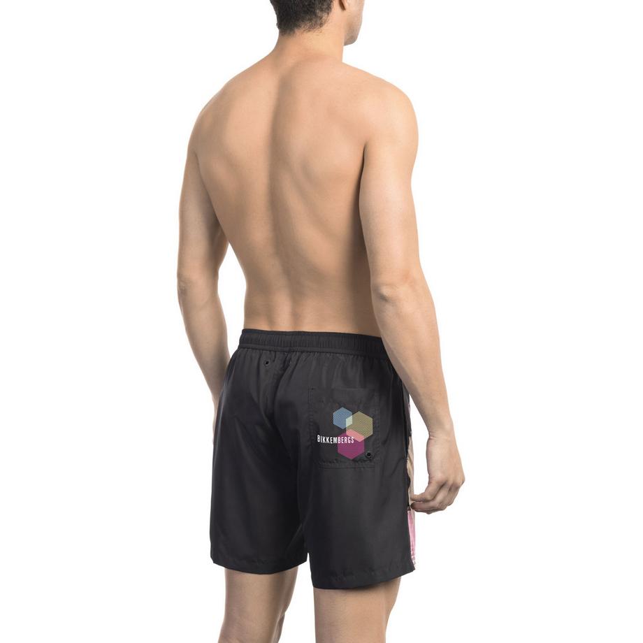 BIKKEMBERGS Badeshorts mit Grafikdruck  
