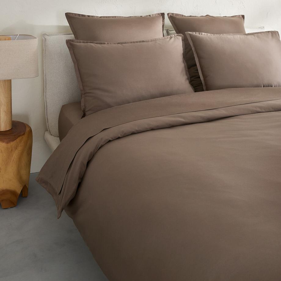 AM.PM Saria Housse de Couette Satin de Coton Lavé  