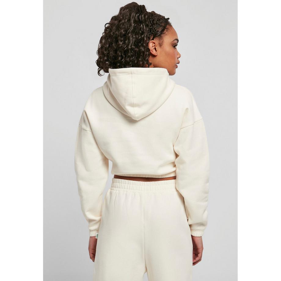 URBAN CLASSICS Sweatshirt à Capuche Court Oversized Femme  