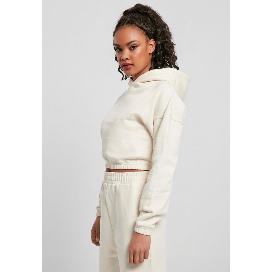 URBAN CLASSICS Sweatshirt à Capuche Court Oversized Femme  