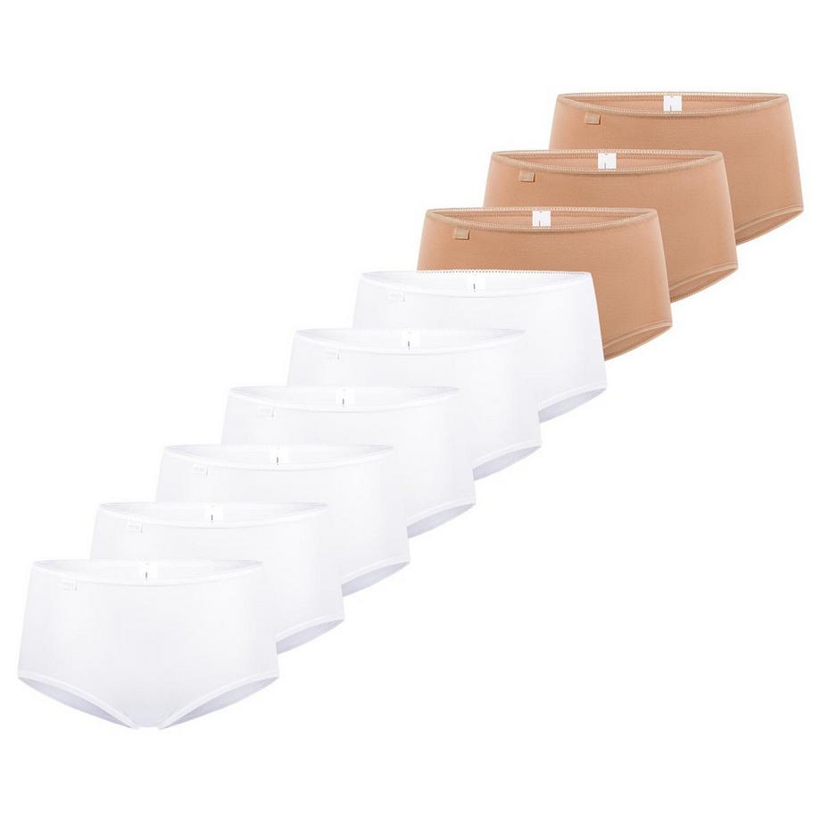 9er Pack 24/7 Cotton - Midi Slip