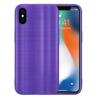 Cadorabo  Hülle für Apple iPhone X  XS im Brushed Design 