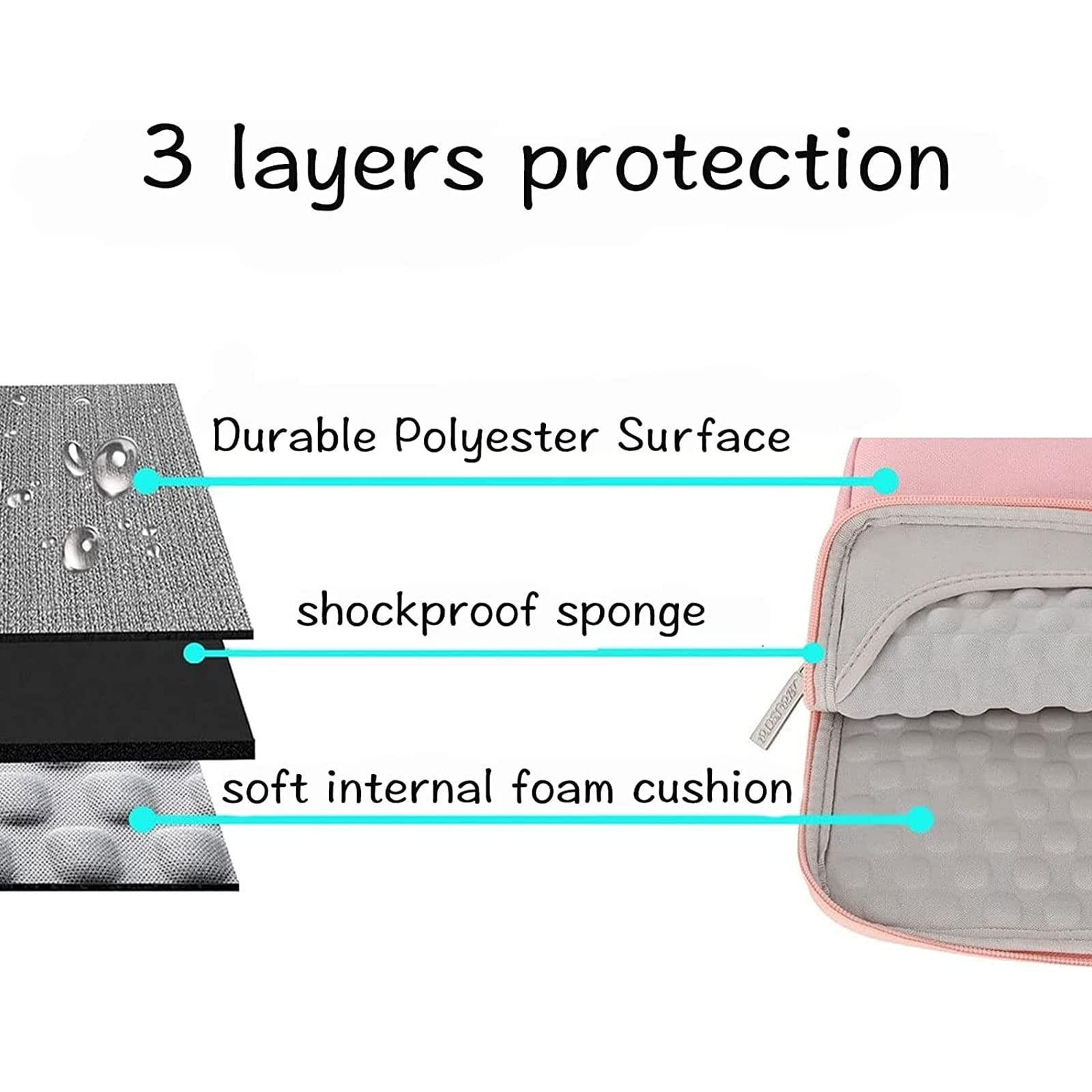 Only-bags.store Laptop-Hülle mit Taschen und Griffen  