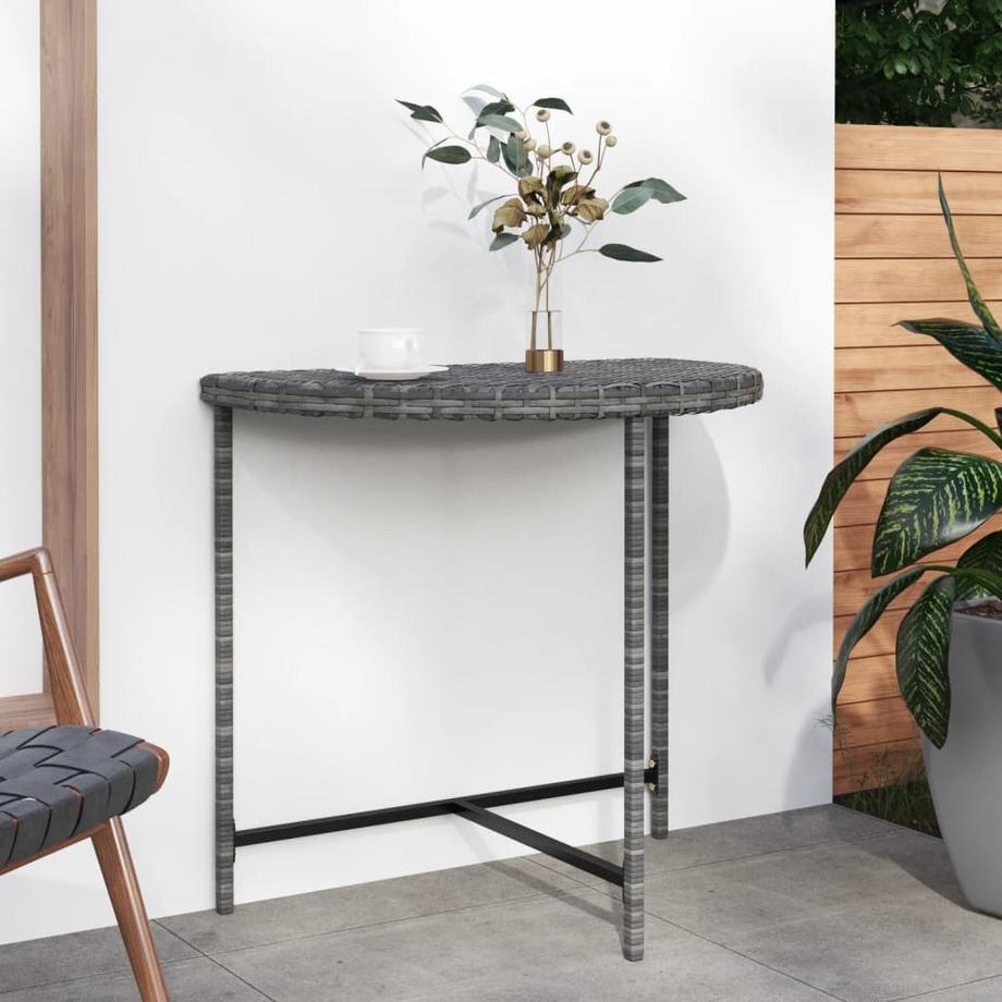 VidaXL tavolo giardino Rattan  