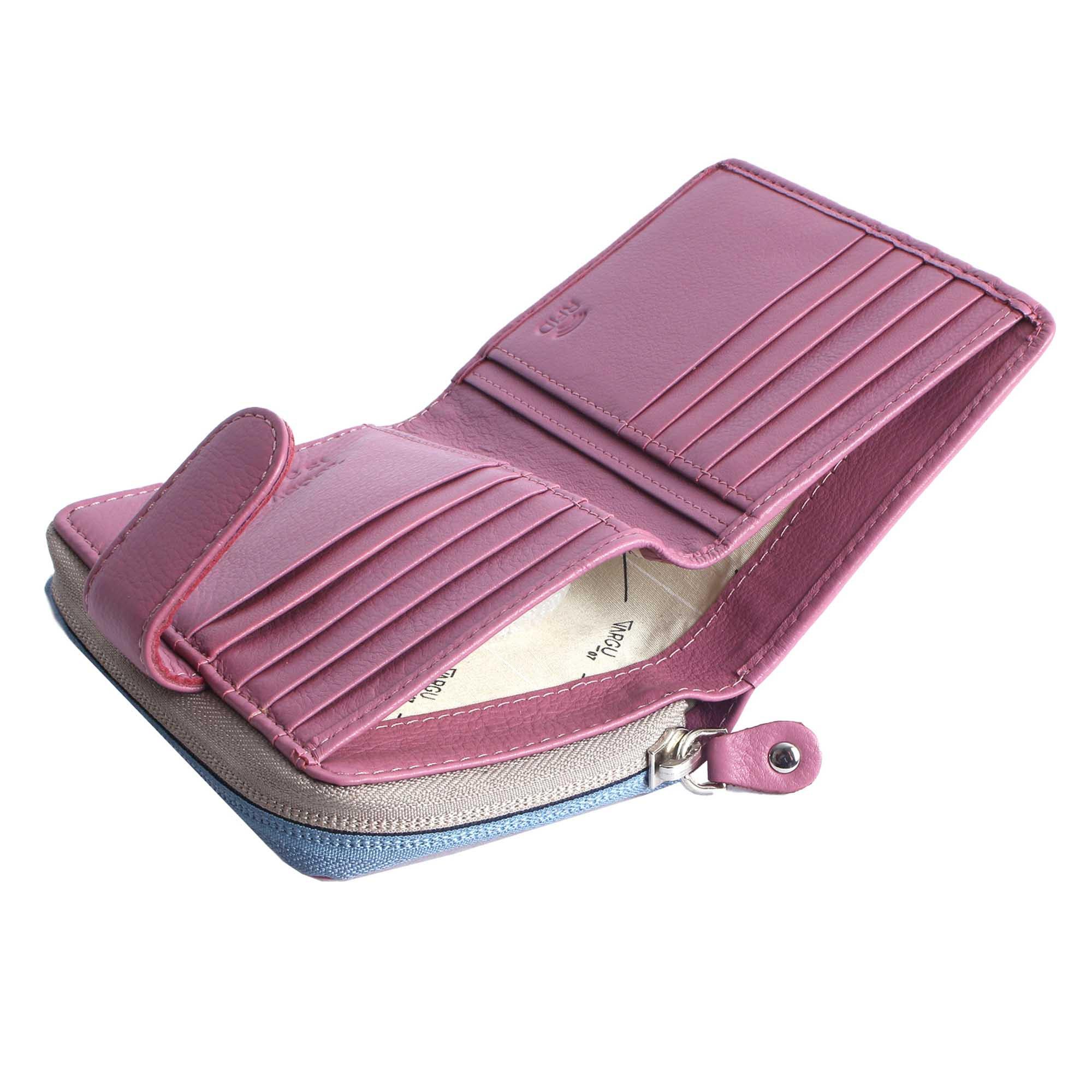 VARGU SABA 1-A Echtleder Geldbörse  