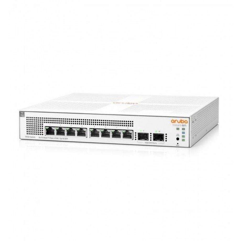 Instant On 1930 Switch 2 SFP Ports, PoE 1U, Layer 2+, Plug and Play, DOS, M