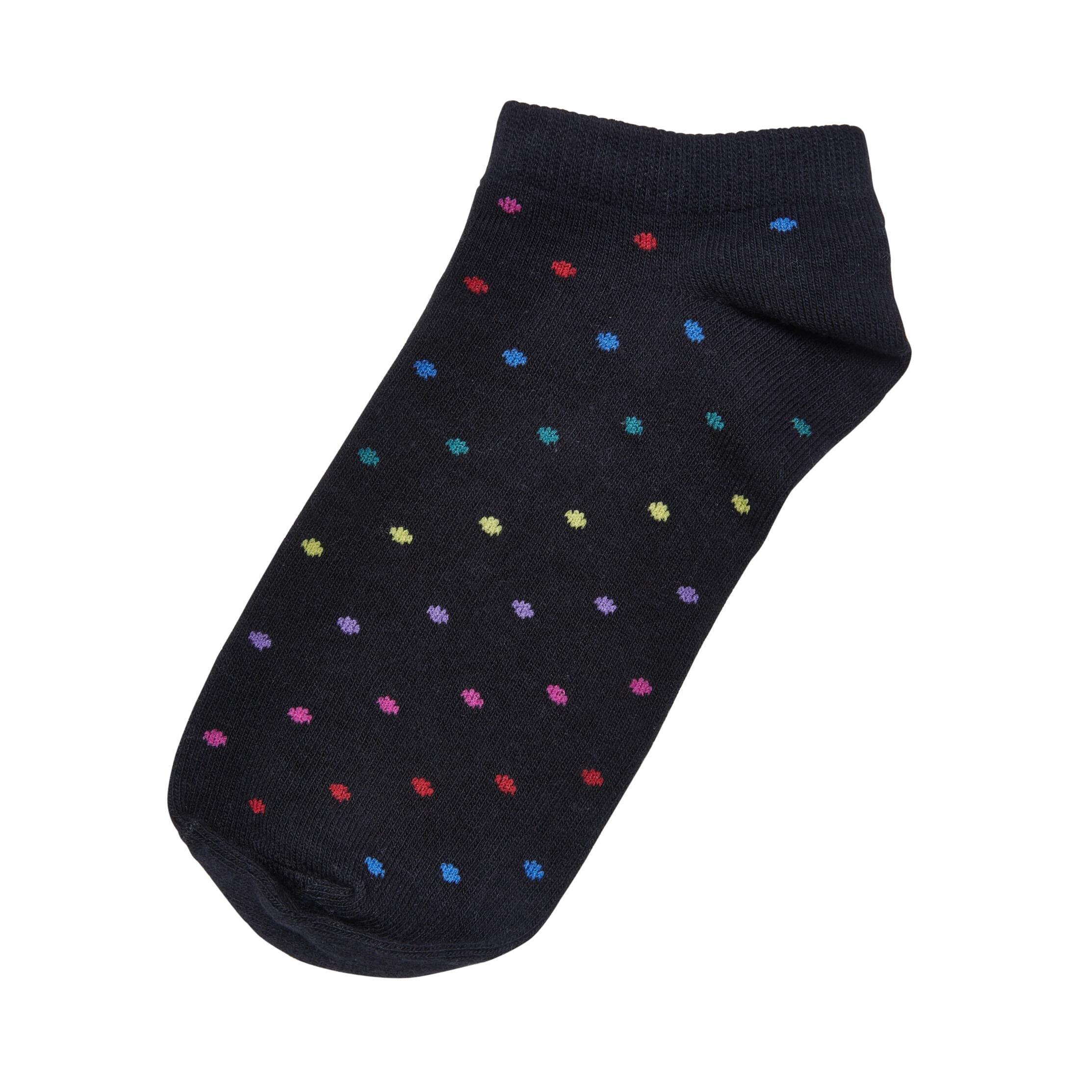 URBAN CLASSICS  paires de chaussettes pois arc-en-ciel (x5) 