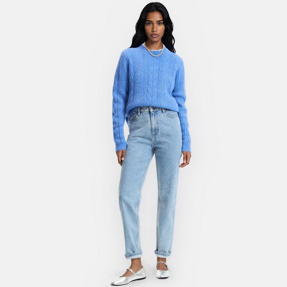 La Redoute Collections Pull en maille ajourée  