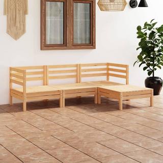 VidaXL Mobilier de jardin bois de pin  