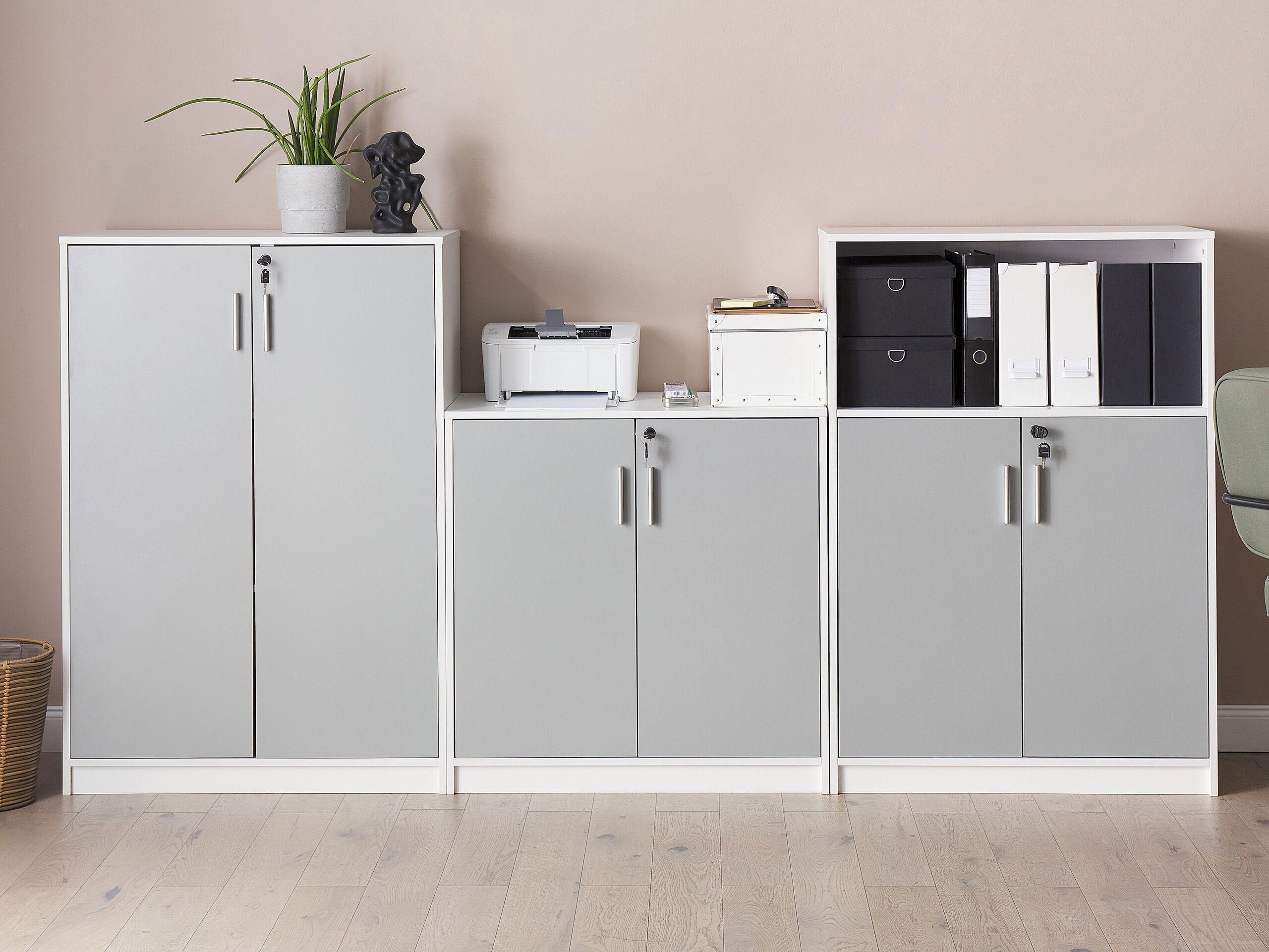 Beliani Sideboard aus Faserplatte Industriell ZEHNA  