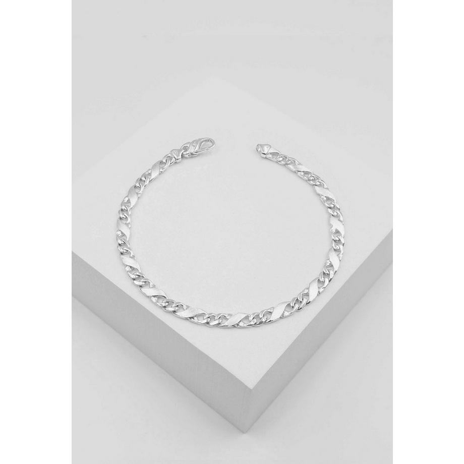 MUAU Schmuck  Bracelet Carrera en or blanc 750, 19cm, 5mm 