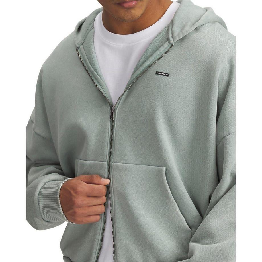 UNDER ARMOUR Sweat à Capuche en Fleece avec Fermeture Éclair  