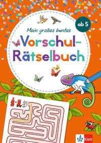 Klett Mein großes buntes Vorschul-Rätselbuch Kein Autor Gebundene Ausgabe 