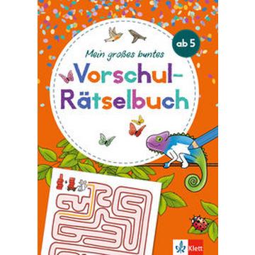 Klett Mein großes buntes Vorschul-Rätselbuch