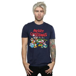 Disney  Tshirt MICKEY MOUSE AND FRIENDSWINTER WISHES 