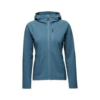 Black Diamond  hoodie damen back diamond coefficient storm fz 