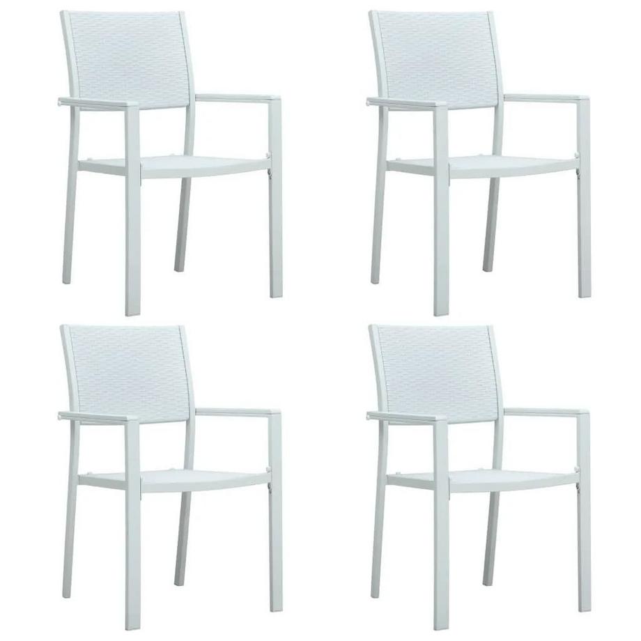 VidaXL set da pranzo da giardino Plastica  
