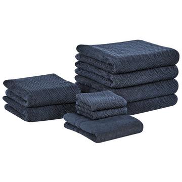 Set di 9 asciugamani en Cotone MITIARO