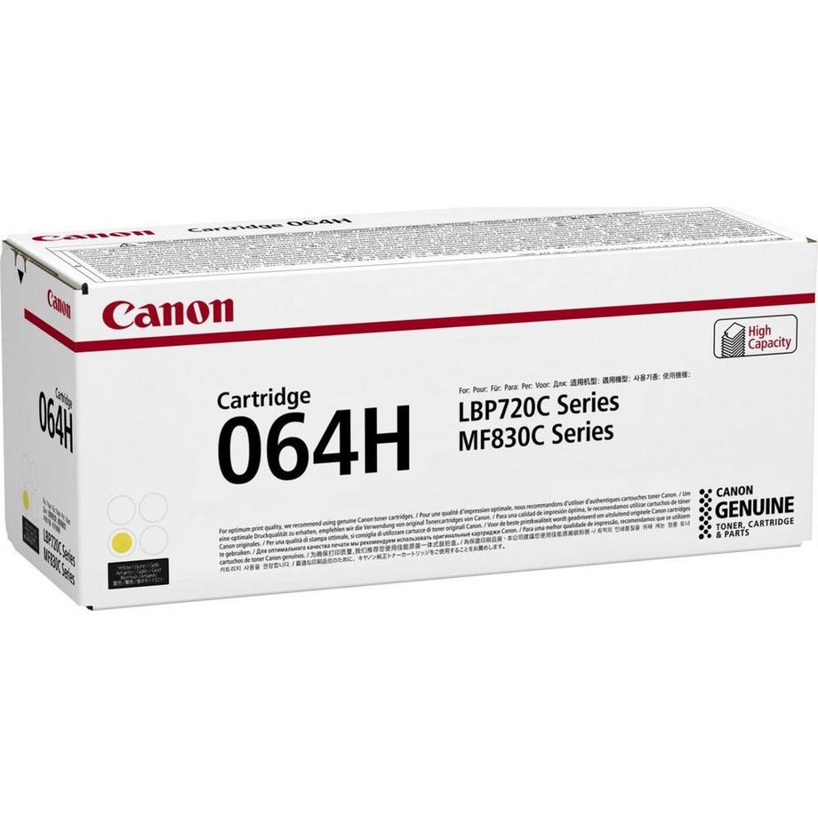 Canon  CANON Toner-Modul 064H yellow 4932C001 MF832CDW 10'400 Seiten 