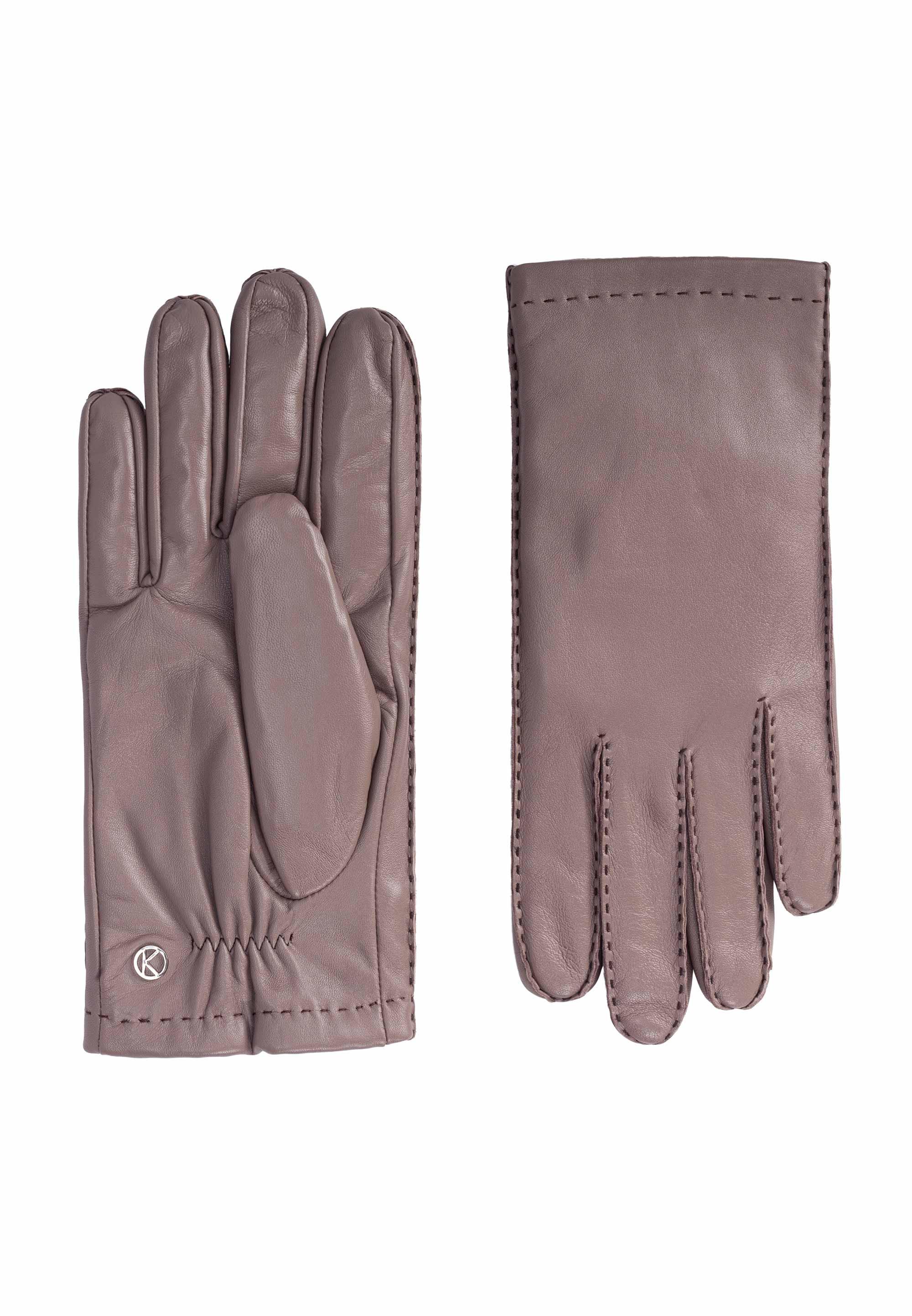 KESSLER  Handgenähte Handschuhe "MILLIE" aus Premium Lammleder mit Touchfunktion 