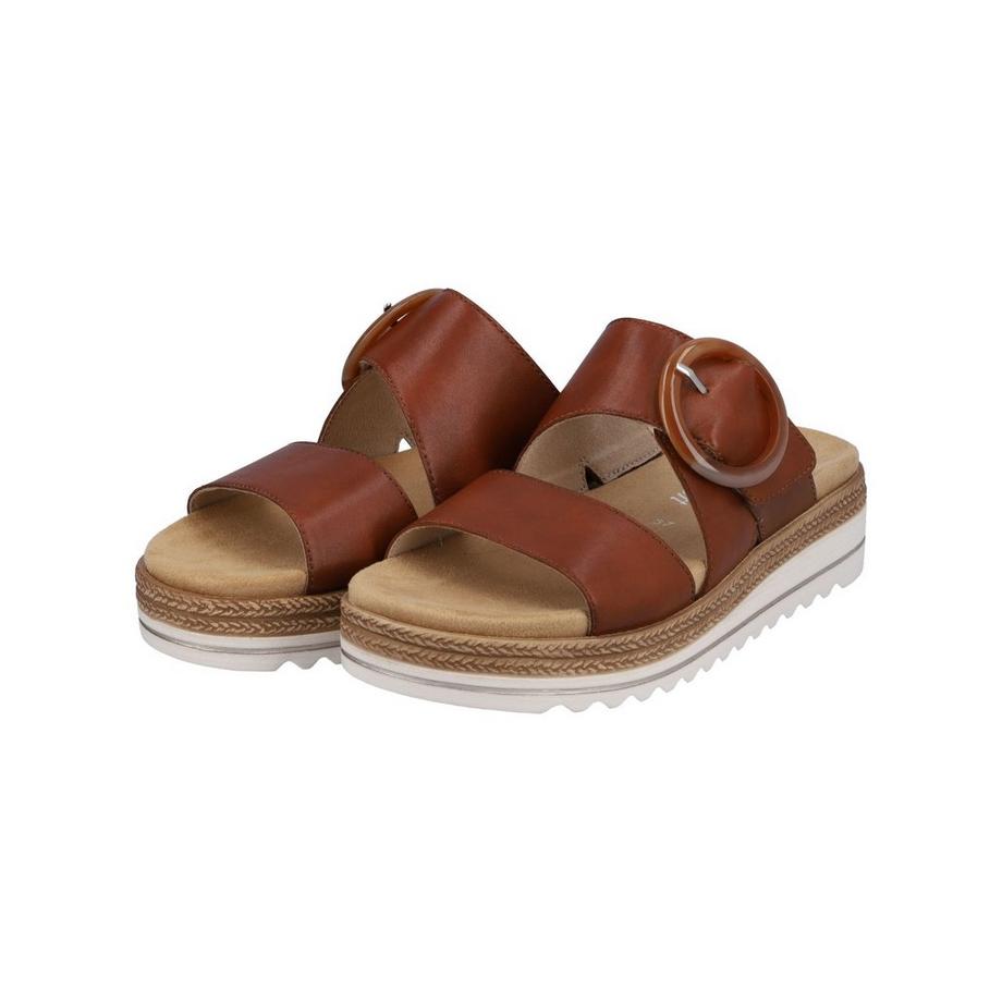 Remonte Mules Sandales Plateforme avec Boucle  