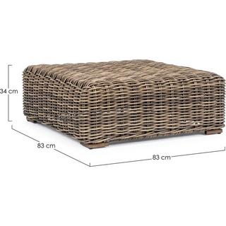 mutoni Garten Couchtisch Coraline 83x83  