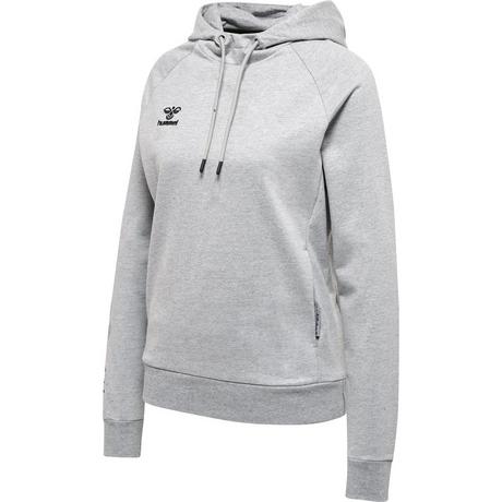 Hummel  baumwoll-sweatshirt mit kapuze, damen move grid 