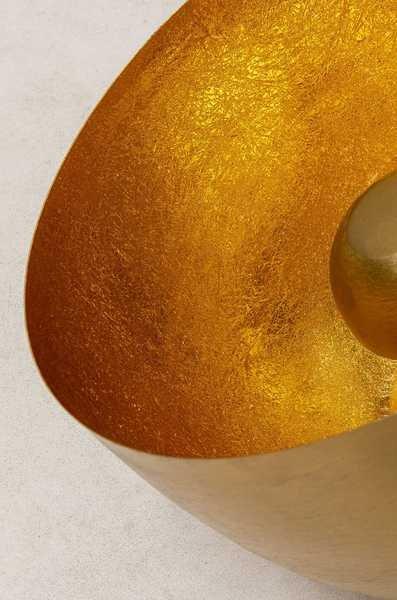 KARE Design Lampadaire Apollon Doré lisse rond 35  