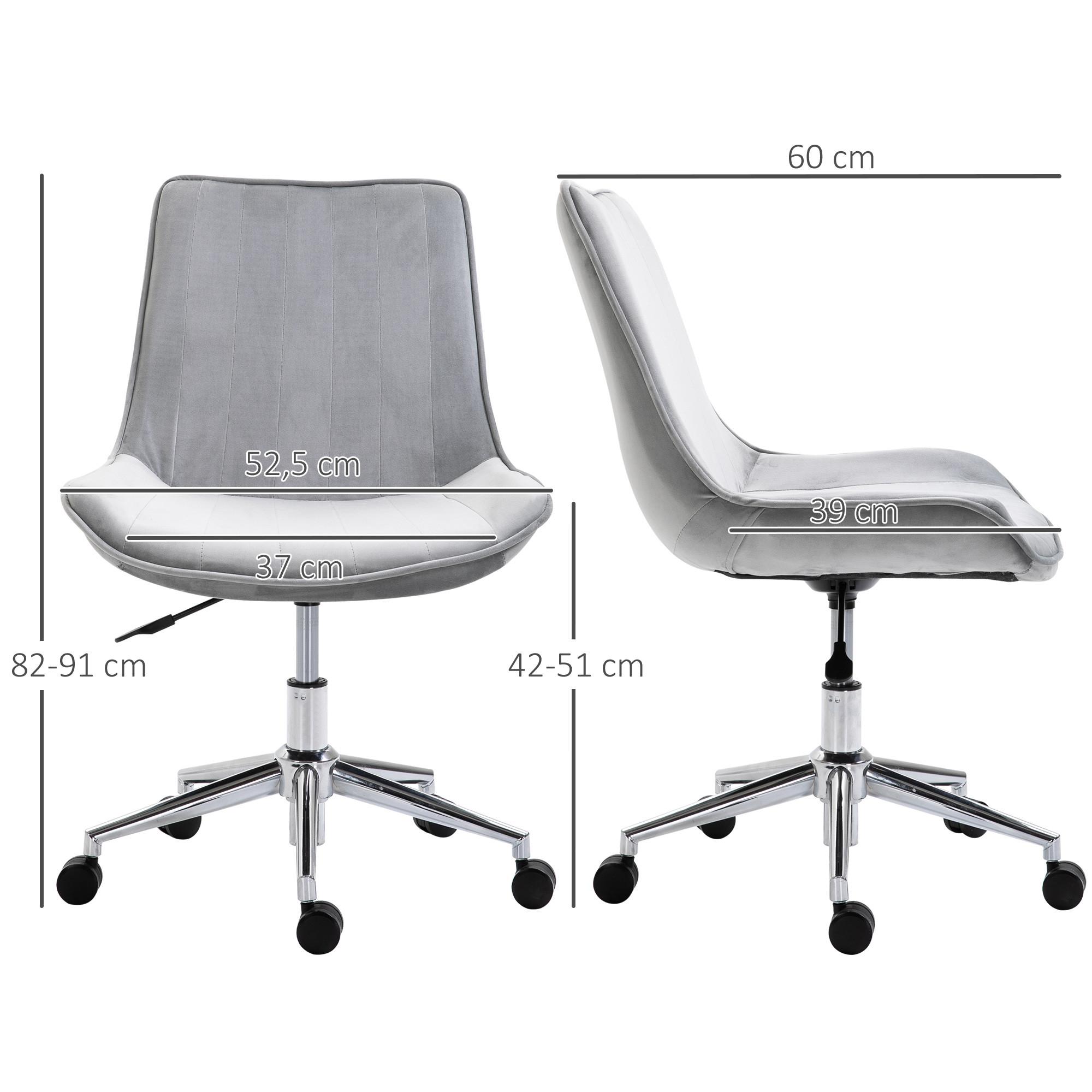 HOMCOM Chaise de bureau  