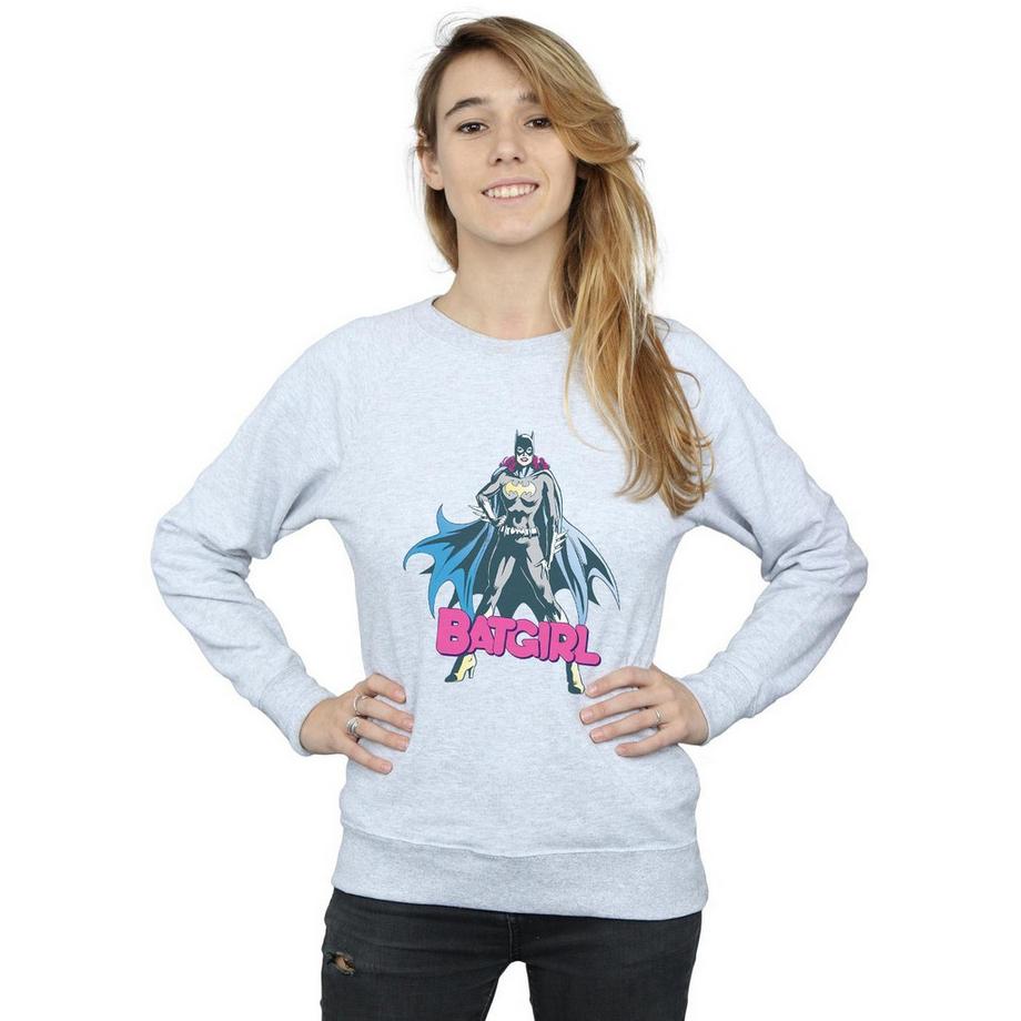 DC COMICS Batgirl Felpa Stampata Slim Fit  
