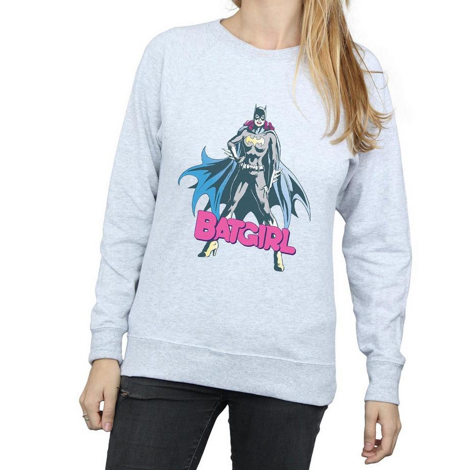 DC COMICS Batgirl Felpa Stampata Slim Fit  