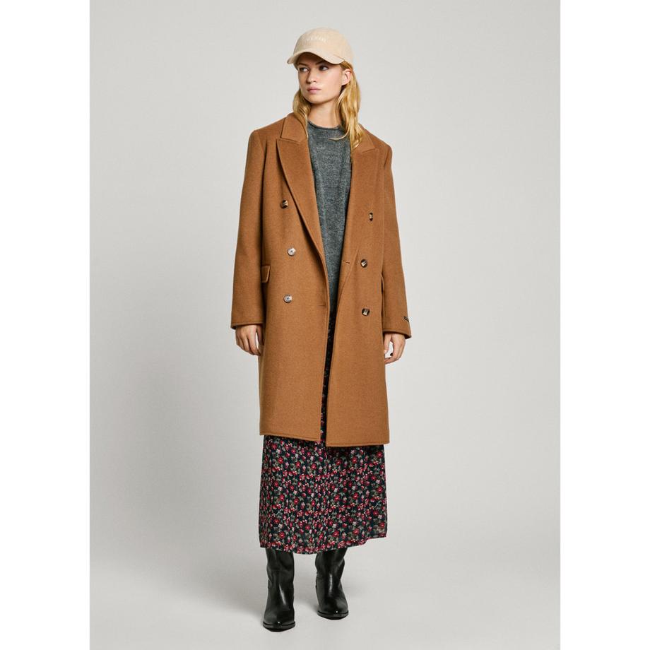 Pepe Jeans London Beth Cappotto Doppiopetto  