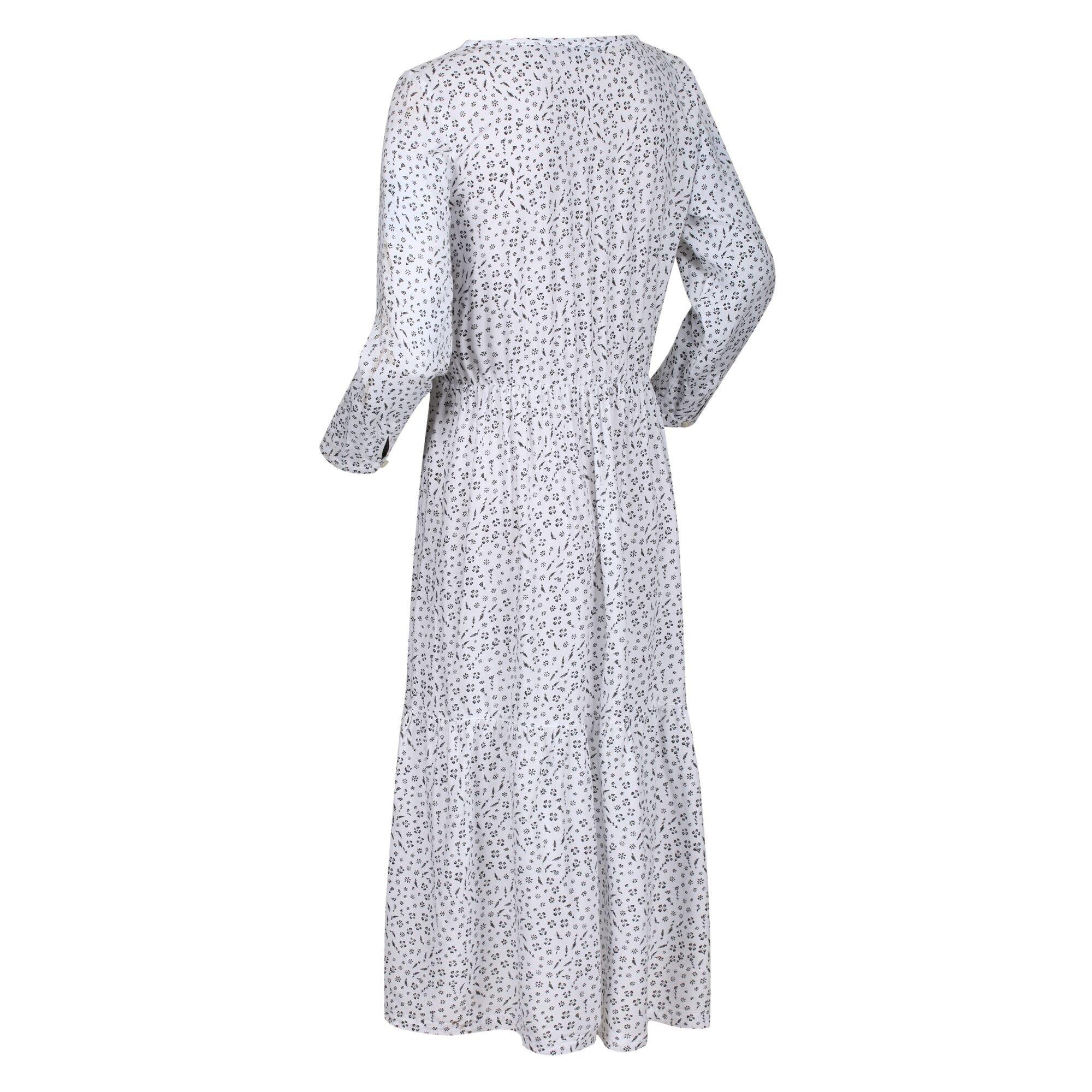 Regatta Briella Abito Casual Floreale Maniche Lunghe  