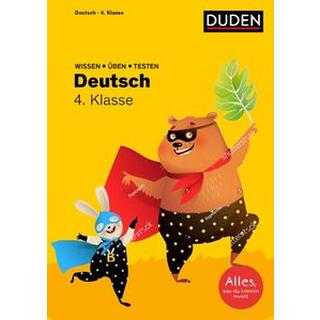 Wissen - Üben - Testen: Deutsch 4. Klasse Holzwarth-Raether, Ulrike; Neidthardt, Angelika; Raether, Annette; Rendtorff-Roßnagel, Anne; Breitenfeldt, Tom (Illustrationen); Scholz, Barbara (Illustrationen) Gebundene Ausgabe 