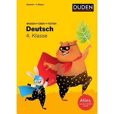 Wissen - Üben - Testen: Deutsch 4. Klasse Holzwarth-Raether, Ulrike; Neidthardt, Angelika; Raether, Annette; Rendtorff-Roßnagel, Anne; Breitenfeldt, Tom (Illustrationen); Scholz, Barbara (Illustrationen) Gebundene Ausgabe 