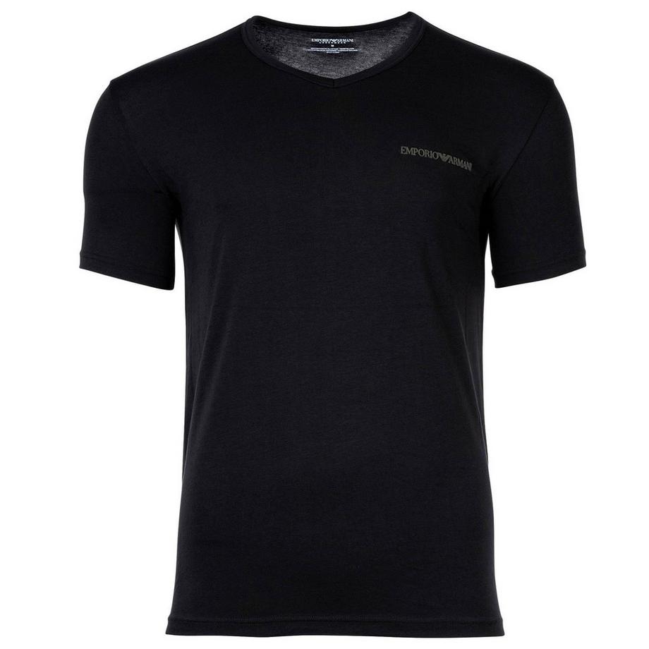EMPORIO ARMANI Core Logoband T-shirt Scollo a V Confezione da 2  