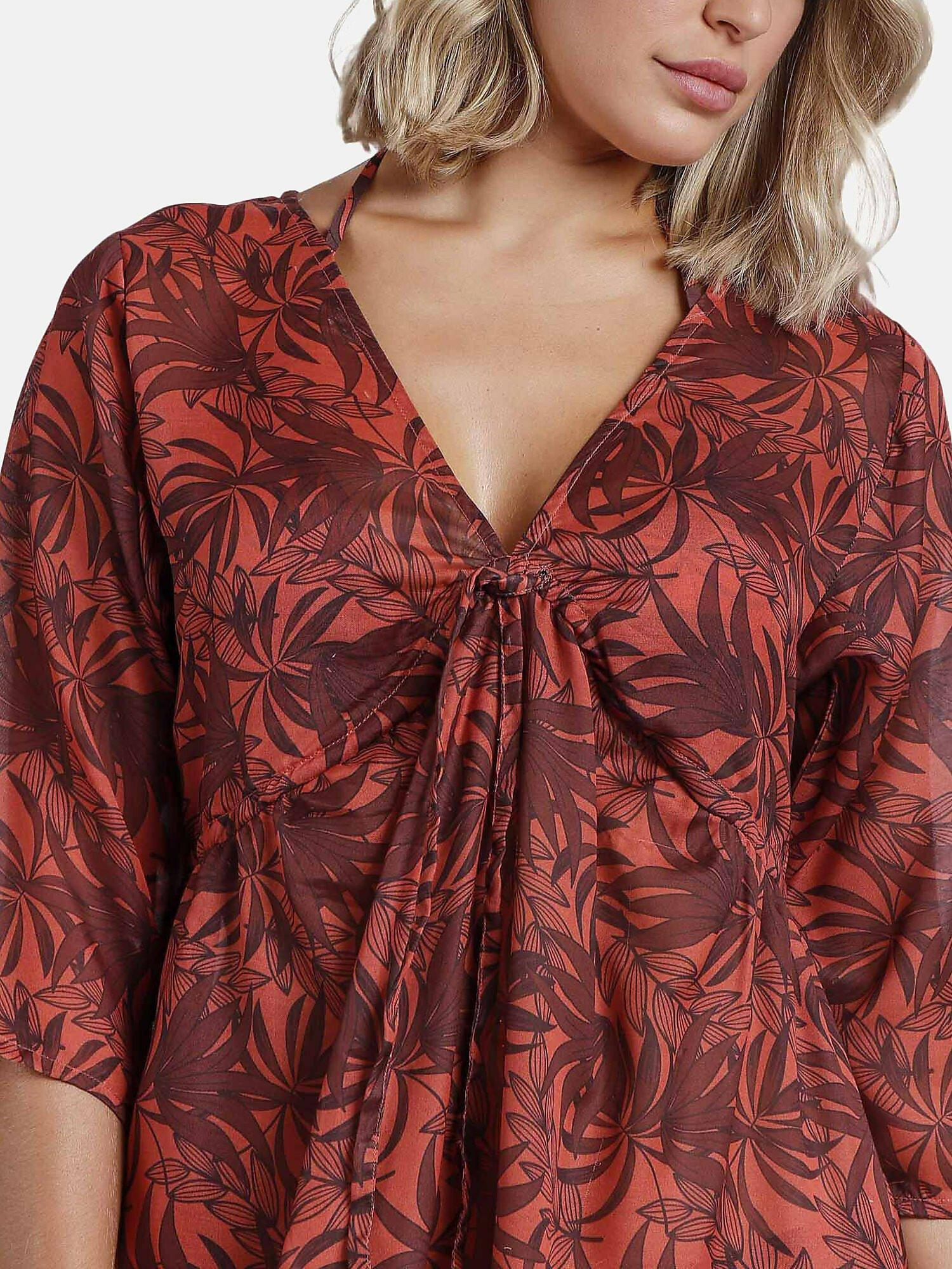 Admas  Robe de plage Sunset Palm 