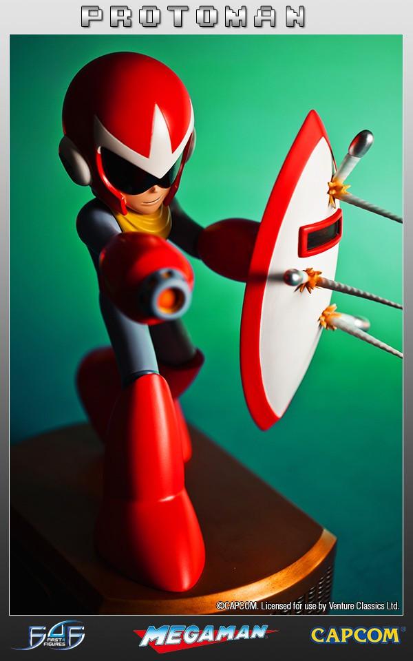 F4F  Statue - Rockman - Protoman 