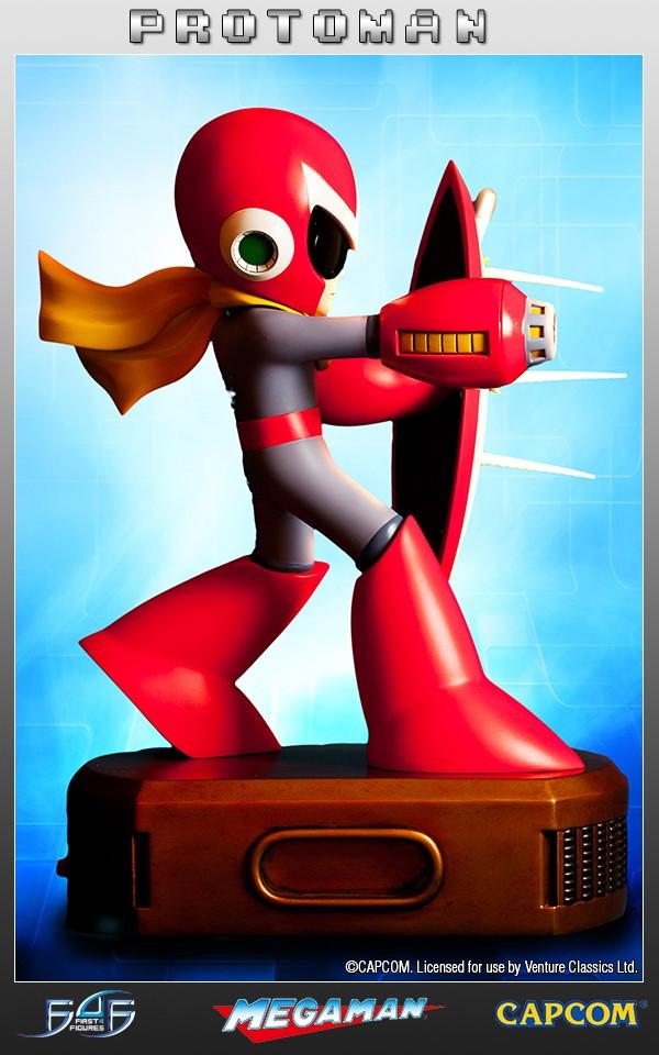 F4F  Statue - Rockman - Protoman 